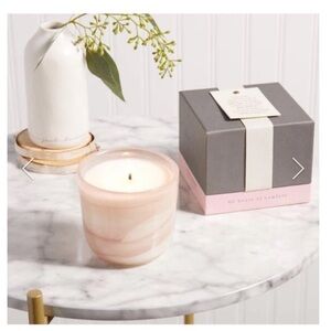 DEMDACO CANDLE BERGAMOT BLUSH CANDLE FULL SIZE NEW IN BOX